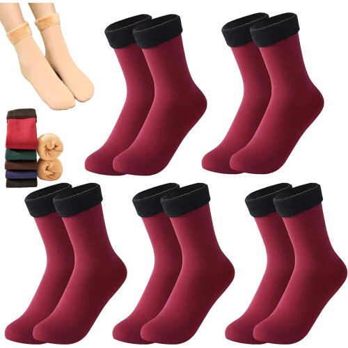 Termosockor Fleecefodrade 5 par
