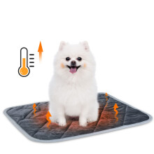 Nobleza Self Heating Pet Pad, Thermal Dog Cat Blanket Machine Washable Reusable, Safe Self Heated Soft Pet Blankets, Non-Slip Warm Puppy Rabbit Mat,
