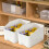 Clear Plastic Storage Cabinet Box for Kitchen/Desk/Home — Durable, Space-Saving, Open-Design, Compatible with Small Items, Snacks & Condiments 5