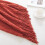 Rust Throw Blanket 50 x90 Inches Textured Solid Soft Sofa Throw Bed Runner Knitted Decorative Blanket 3