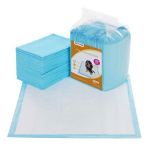 FEANDREA 55 Pack Pet Training Pads 60 x 60 cm Disposable Puppy Toilet Mats with Highly Absorbent 5-Layer Design and Leakproof Base for Puppies Dogs