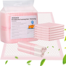 ACE2ACE Thickened Pet Training Pads, Ultra Absorbent Dog Puppy Training Pads, Anti Leakproof Dog Toilet Pee Mats, Quick-dry Mesh Surface with Large