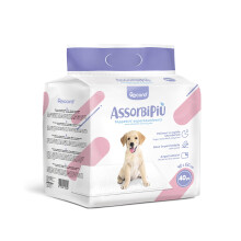 Record Disposable Dog Pads for Dogs, Unisex, Extra Absorbency, Hygiene Mats for Dogs, 40 x 60 cm, Pack of 40, Disposable, Tear Resistant and Odour