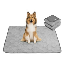 Luvore Reusable Dog Training Pads, 2 Pack Washable Puppy Pads, Super Absorbent Waterproof Dog Mat Pee Pads, Fast Drying Training Pads for Home Car