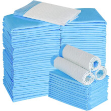 50 PCS Dog Training Pad, Absorbent Pee Pads Leakproof, 5-Layer Design with Quick-Dry Surface Anti-Slip Disposable Puppy Training Pads for Dogs Cats