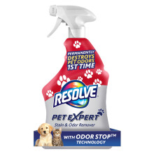 Resolve Pet Expert Carpet & Upholstery Cleaner - Removes Stains and Odors, 22 oz