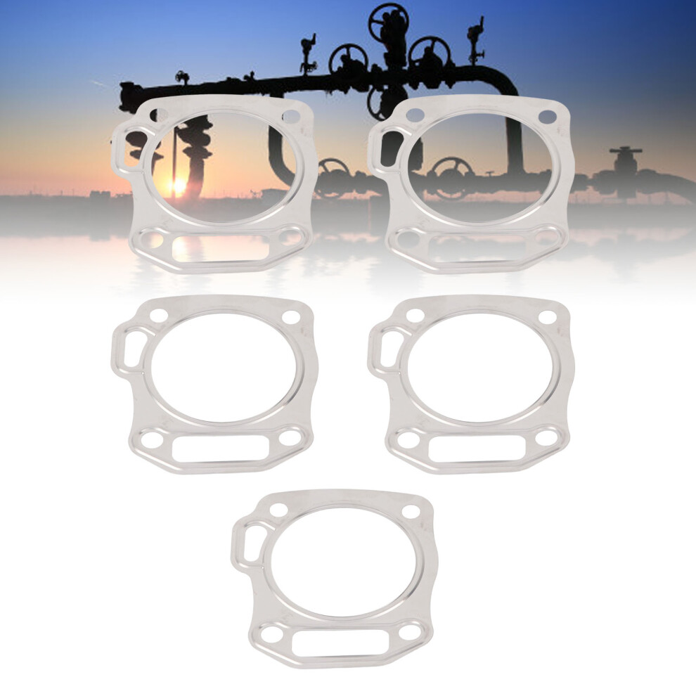 5Pcs Stainless Steel Cylinder Head Gasket For 168F Gx160 Gx200 Engine. 7651384145288