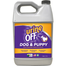 urineOFF Dog Stain Remover Pet Urine Stain and Odour Remover Deep Cleaning Puppy Stain Odour Neutraliser - 3.78L