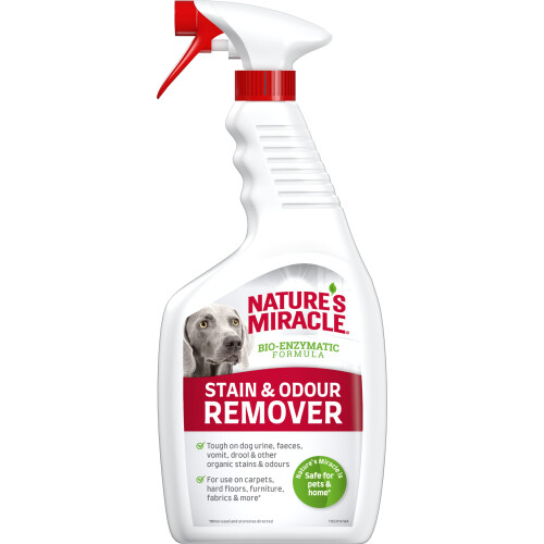 Nature's Miracle Dog Stain & Odour Remover - Bio-Enzymatic Formula 709ml