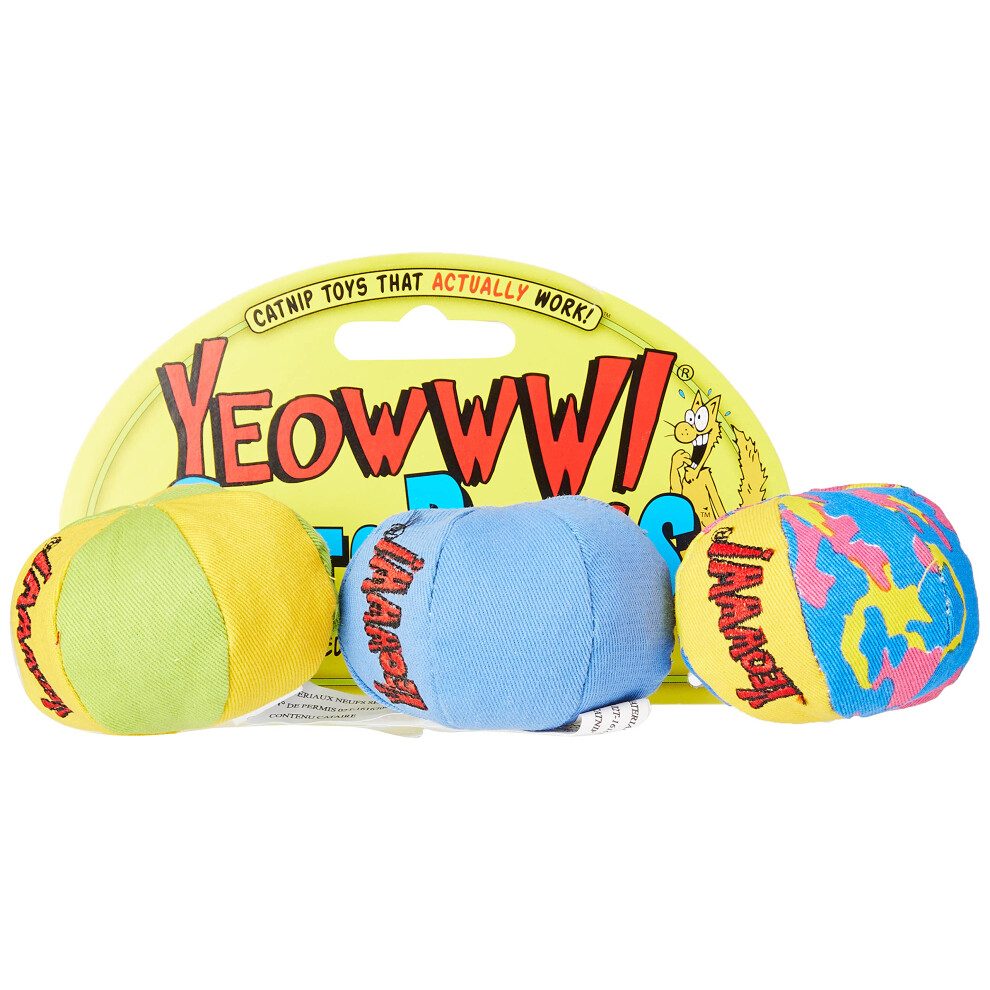 New Yeowww My 3 Cat Balls 8 12402 00040 9