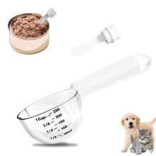 yufana Dry Food Spoon, Pet Food Scoops, Cat Spoon for Wet Food, Pet Feeding Spoon, Scoops for Food, Accurate Measurement, Can Also be Used for Rice,