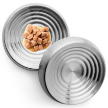 CatGuru Cat Bowls, Whisker Stress Free Cat Food Bowl, Reliefs Whisker Fatigue, Wide Cat Bowl, Non Slip Cat Food Bowls, Shallow Cat Dish, Cat Feeding &
