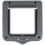 Trixie TRIXIE 2-Way Cat Flap, Grey, 390 g 4