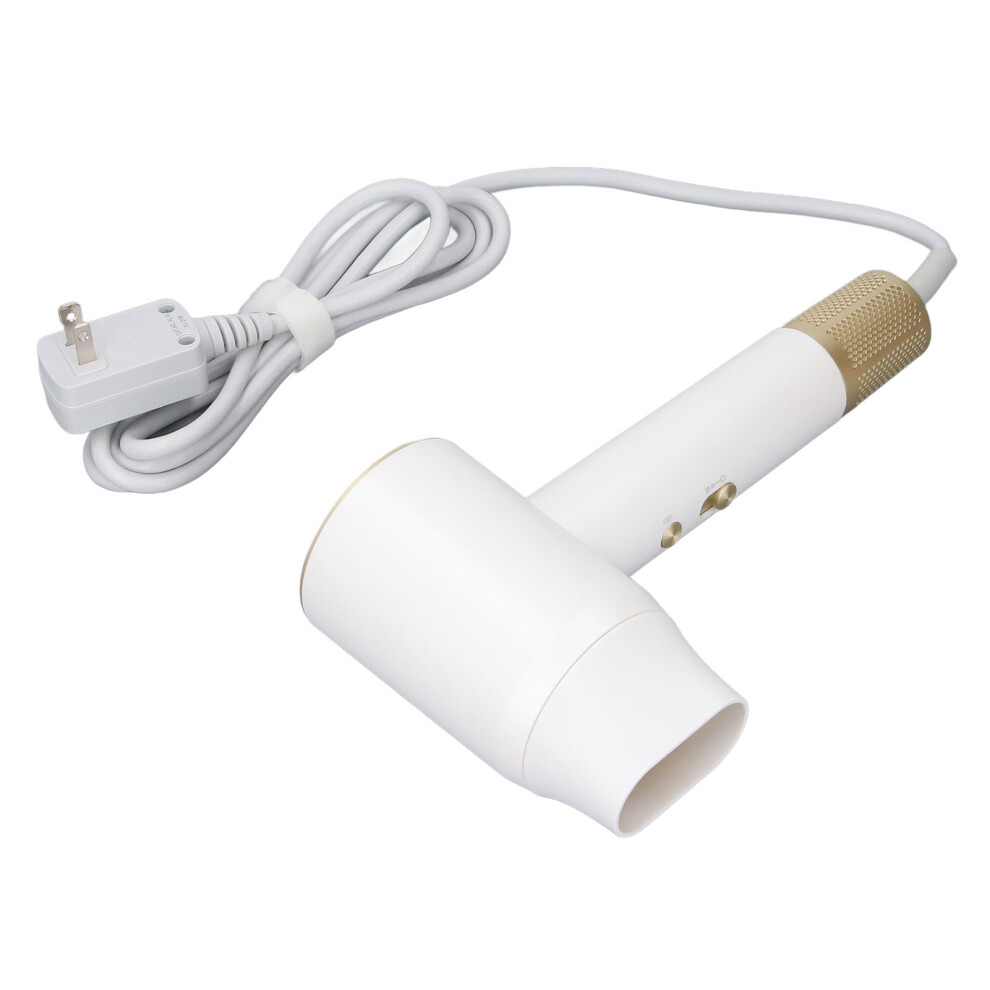 White High Speed Ionic Hair Dryer 1200W 20000Rpm Low Noise For Home & Travel