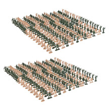 720 stuks soldatenfiguurtjes op schaal 1/72 voor zandtafeldiorama-decoratie