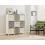 Portable Closet Organizer Shelves White 9-Cube 5