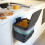 Perfetto Hanging Bin/Organic Waste - Gino - 7 Litre - Anthracite 3