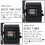 Heat Press Control Box Replacement Digital Panel Accessory Machine 1400W Temperature Controller 110V US Plug 5