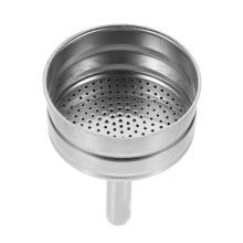 Moka-kande i rustfrit stål, kaffefilter, 1 sæt