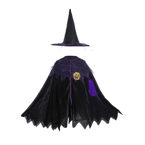 Piger Polyester Prinsesse Festkjole med Hat