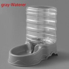 Comedero automático para mascotas de 3,8 L, fabricado en PP, con fuente de agua y bebedero. Dispensador de comida para gatos y perros grandes.