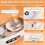 Electric Nail Clipper Kit Adjustable Polishing 3 Pcs 6