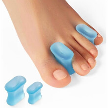 Upgraded Gel Toe Separators, 12-Pack Bunion Pads & Spacers for Overlapping Toes, Bunions, Calluses – Soft Silicone Corrector for Men/Women