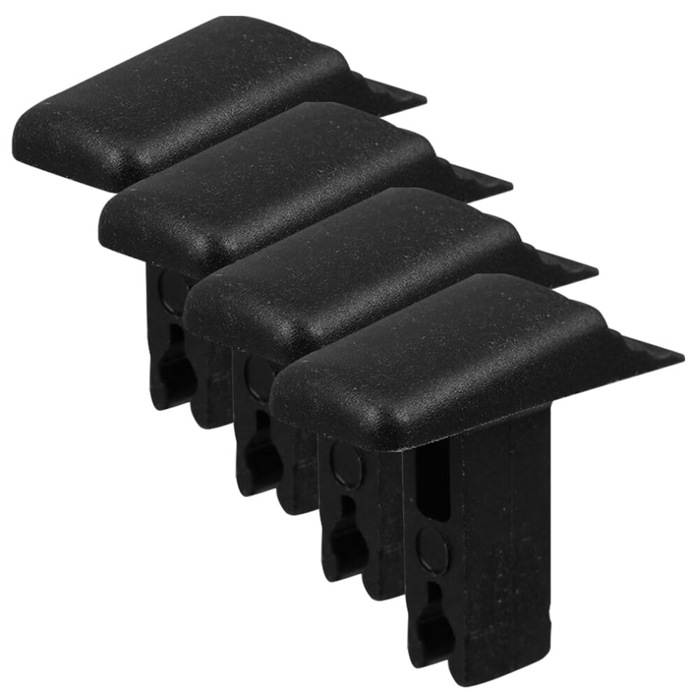 4 Pcs Telescopic Ladder Locking Pins Black Plastic 9104899427007