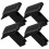 4 Pcs Telescopic Ladder Replacement Telescoping Ladders Switch The Black 3