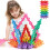 200 τεμάχια STEM Building Blocks για παιδιά 3+ ετών, Δίσκοι Ασφαλούς Αλληλοσύνδεσης – 1