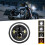 1 Farol de LED de 7 polegadas para carro/moto com DRL/seta/farol baixo/farol alto, farol redondo de 7 polegadas, 6000K, 140W, IP67 à prova d'água. 3