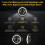 1 Farol de LED de 7 polegadas para carro/moto com DRL/seta/farol baixo/farol alto, farol redondo de 7 polegadas, 6000K, 140W, IP67 à prova d'água. 7