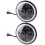 1 Farol de LED de 7 polegadas para carro/moto com DRL/seta/farol baixo/farol alto, farol redondo de 7 polegadas, 6000K, 140W, IP67 à prova d'água. 2