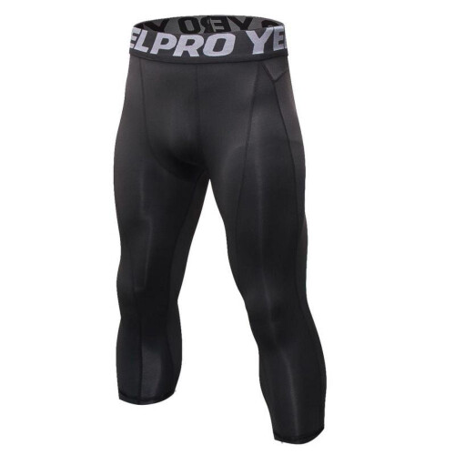 Ανδρικά Κολάν Συμπίεσης 3/35 Fitness Base Layer Γρήγορο Στέγνωμα Αθλητικά Κολάν Παντελόνια