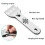 Stainless Steel Kitchen Cleaning Spatulas, Multi-Purpose, with 5 Blade 5