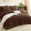 7-Pc Brown Full Comforter Set: Down Alternative Comforter, Sheets, Shams & Pillowcases 4