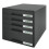 Leitz 52110095 5 A4 Drawer Cabinet, Organiser, Plus Range, Black 1