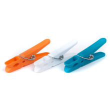 Beldray LA033376TQ Clothes Pegs ? 100 Pack Indoor/Outdoor Laundry Clips for Washing Line, Garden, Airer, Strong Recycled Plastic Ultra Secure Grip Peg