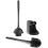 Ensemble ventouse et brosse pour cuvette de toilettes 4