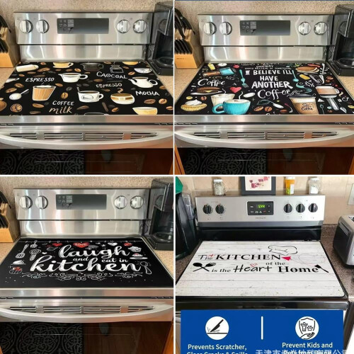 Silicone Stove Top Protector 52x73cm for Electric Hobs 1