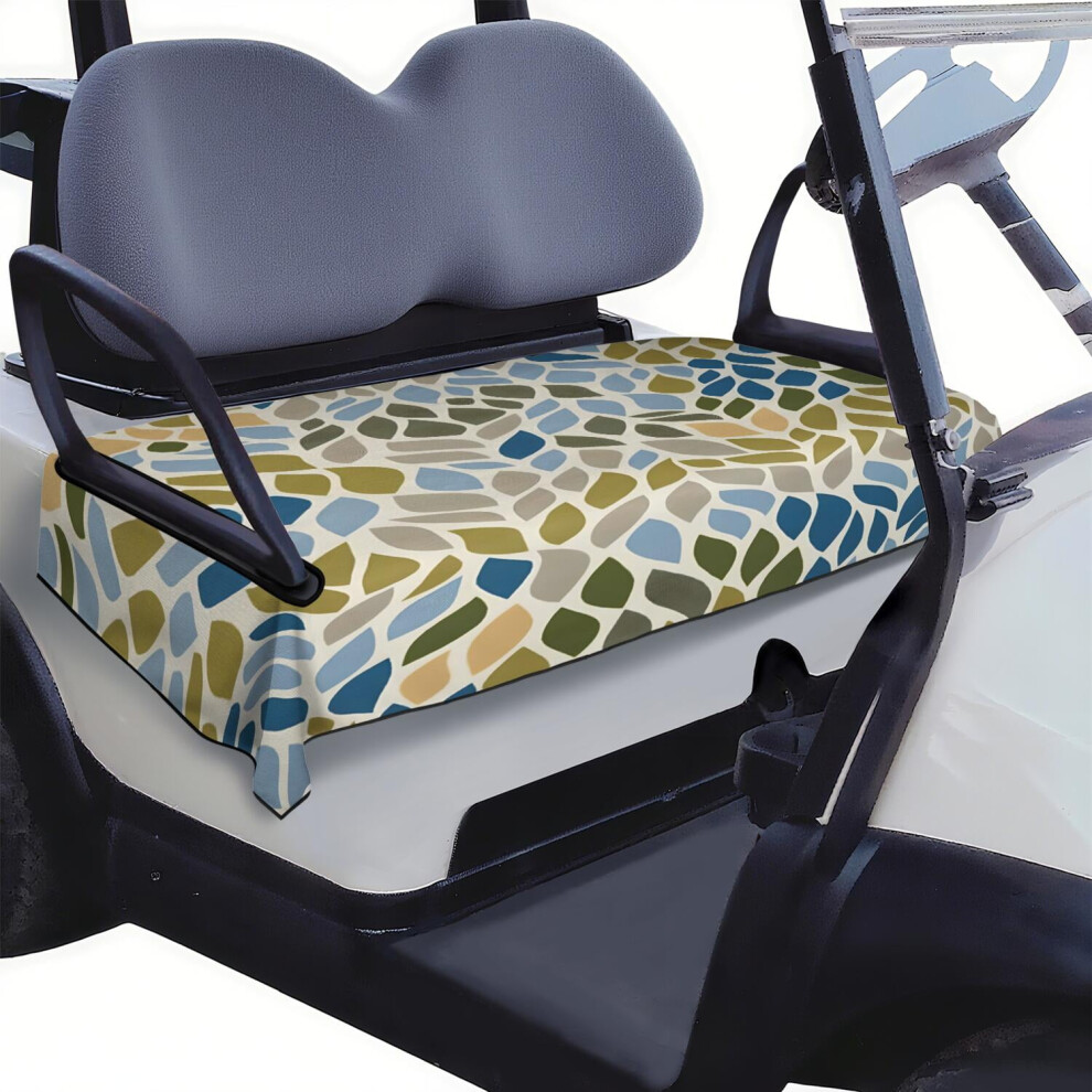 51" X 31" Universal Golf Cart Front Bench Seat Cover, Soft Microfiber Towel For Ezgo, Yamaha, Club Car, Icon 9152228211476