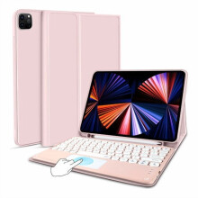 Slimme hoes met toetsenbord en touchpad, compatibel met iPad Pro 11M2 2022 - Ultieme bescherming en functionaliteit