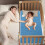 Cobertor/protetor de cama lavável de 47x32 polegadas para idosos 6