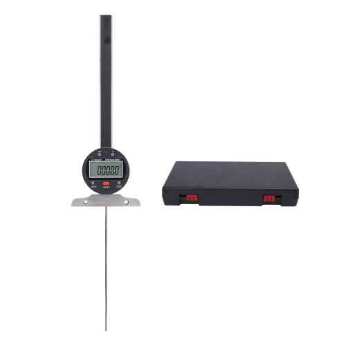 Digital Depth Gauge 0-150mm/6in, 0.001mm Accuracy, LCD Display 1