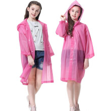Kinder-Regenponchos im 2er-Pack, wiederverwendbare Regenmäntel und Regenjacken für Mädchen und Jungen von 6-14 Jahren