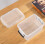 Cetomo 3L*12 Plastic Storage Boxes, Small Storage Box with Lids, Compact Desktop Box, Durable, Sturdy, Heavy- Duty, No-Frills, Stackable, PP, 5