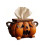 Boîte à mouchoirs Kleenex en forme de citrouille d'Halloween 2
