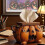 Boîte à mouchoirs Kleenex en forme de citrouille d'Halloween 4