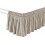 Queensize bedrok met ruches en elastische rand, beige 6