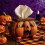 Boîte à mouchoirs Kleenex en forme de citrouille d'Halloween 3